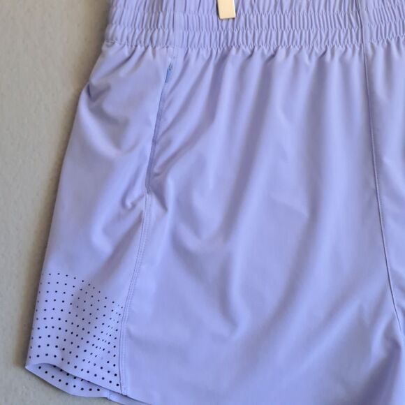 Athleta Hustle 3 Shorts Periwinkle Purple Women’s Size 2X Running Activewear - Picture 3 of 12